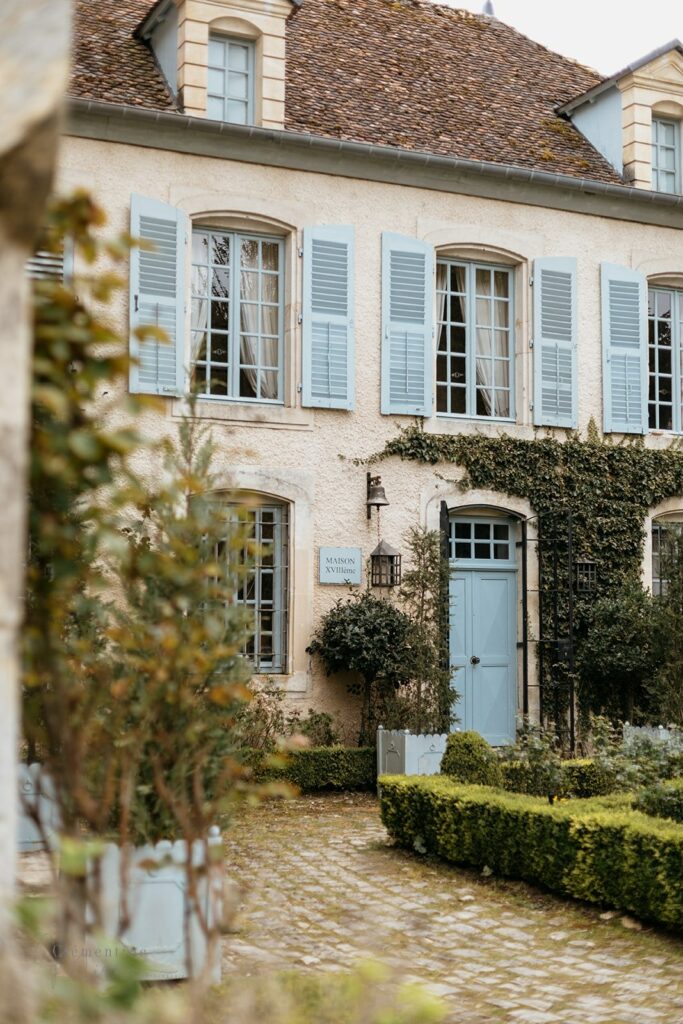 Façade de la maison du Chateau de Boucq