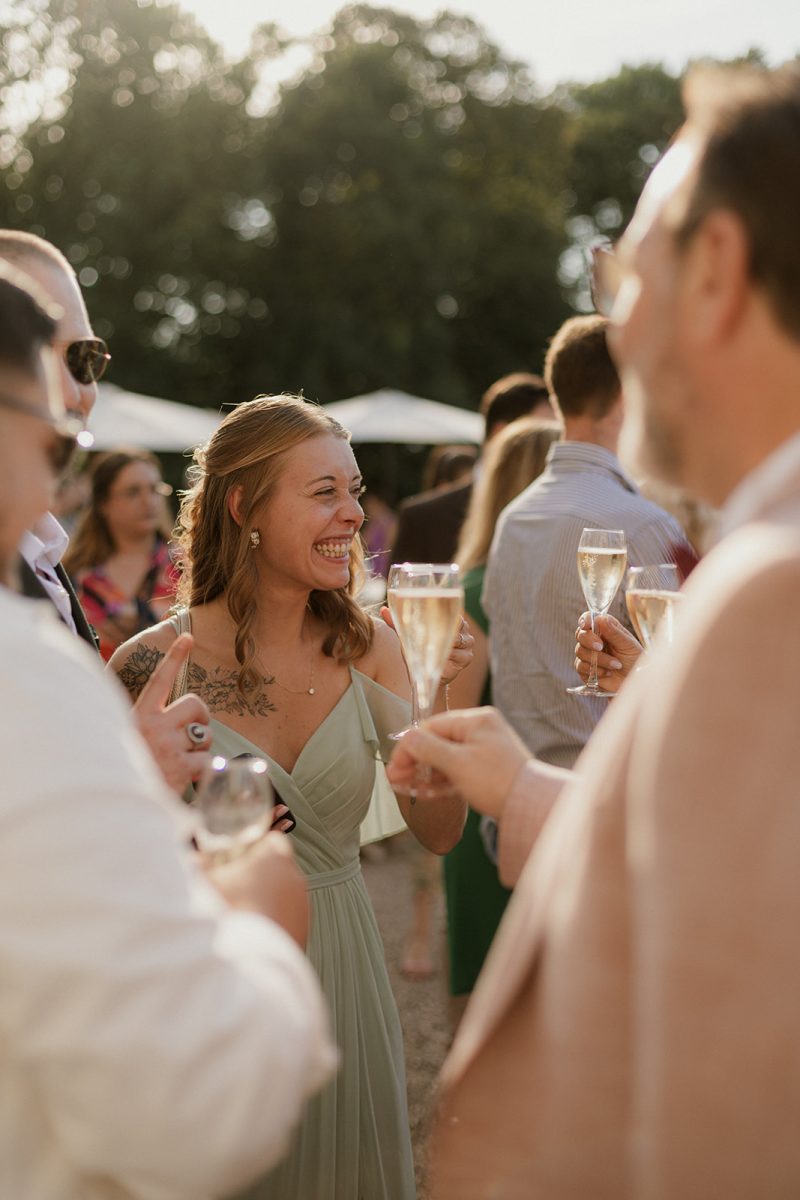 le vin d honneur d un mariage au chateau d art sur meurthe
